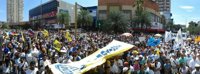 Miles de manifestantes secundan la "Toma de Venezuela"