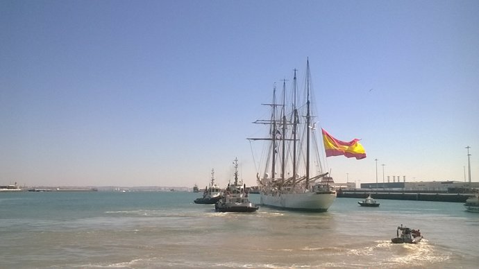 El buque escuela 'Juan Sebastián Elcano'