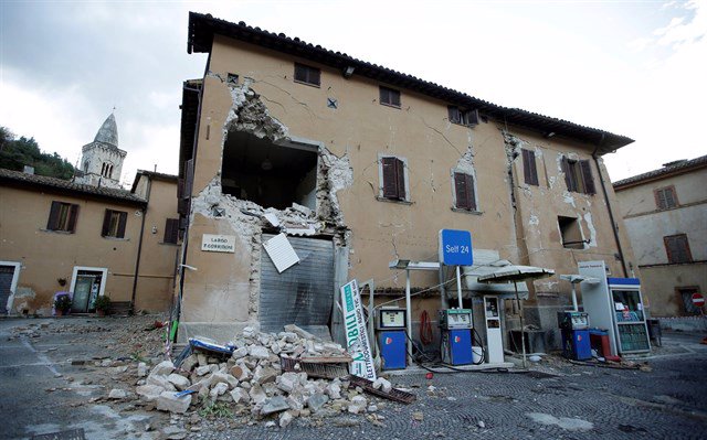 terremoto en Italia