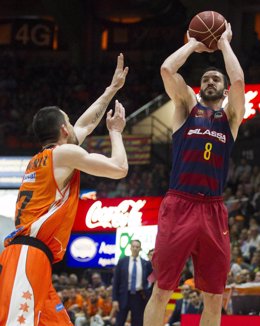 Pau Ribas y Rafa Martínez, Valencia Basket - FC Barcelona Lassa