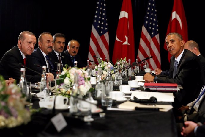 Recep Tayyip Erdogan y Barack Obama