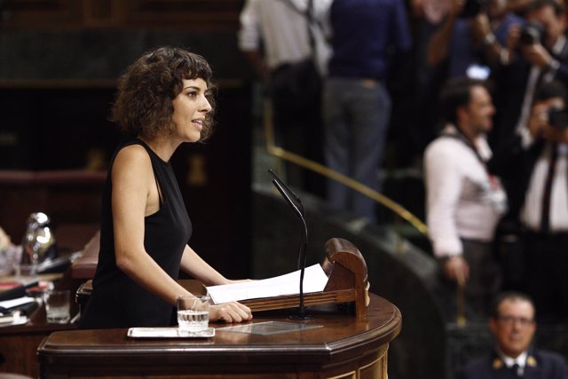 Alexandra Fernández, de En Marea, en el Congreso