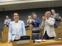 Barkos: "El cambio es una realidad y Navarra avanza más que hace un año"