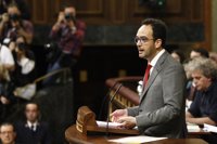 El discurso de Antonio Hernando en la investidura, en 10 frases