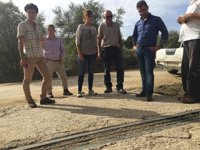 Junta inicia en Aroche los trabajos de mantenimiento de caminos forestales de Huelva