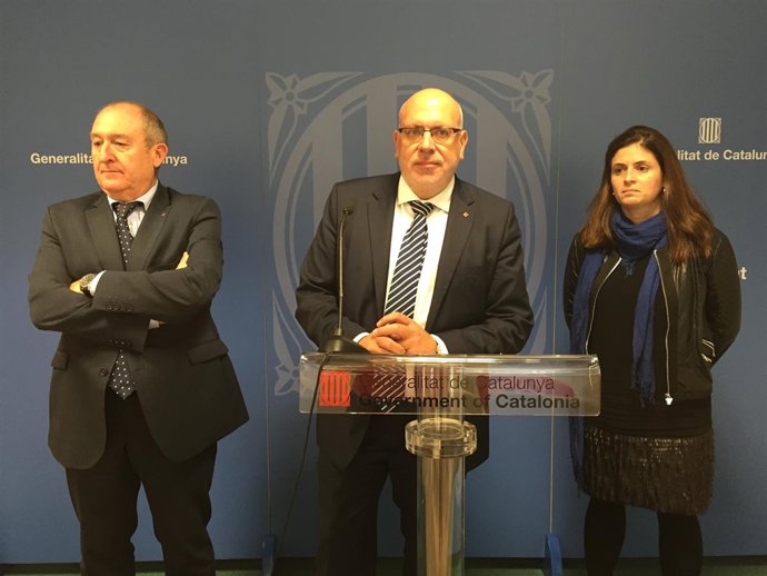 Joan Aregio, Jordi Baiget y Núria Betriu