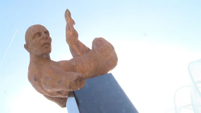 Obra de Rogério Timoteo en el Umbracle