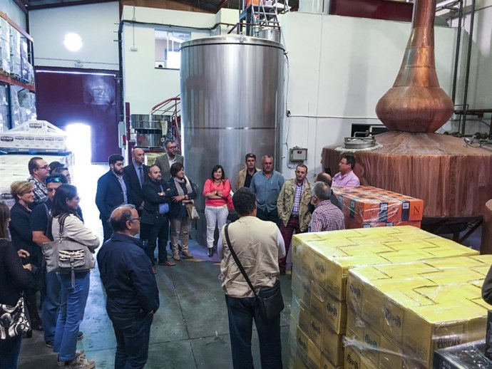 Los empresarios almerienses han visitado tres empresas de Granada.