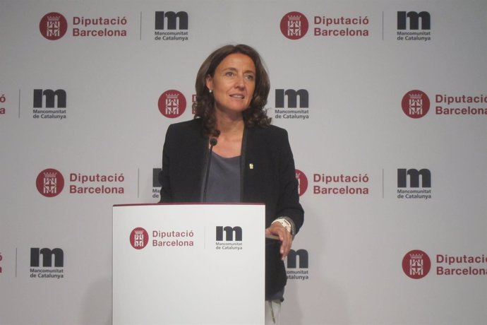 La presidenta de la Diputación de Barcelona, Mercè Conesa