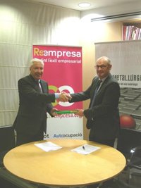 Cecot y el Centro Metalúrgico de Sabadell firman un acuerdo para difundir la iniciativa Reempresa