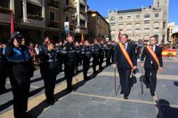 Silván reconoce el "espíritu de sacrificio" y la "vocación de servicio al ciudadano" de la Policía Local de León