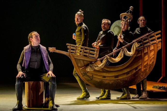 Representación 'Cervantina' con 'Ronlalá'