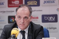 Tebas: "Si no recortamos diferencias con la Premier se producirá un éxodo de jugadores"
