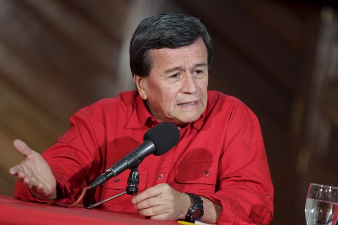 El jefe negociador del ELN, Pablo Beltrán