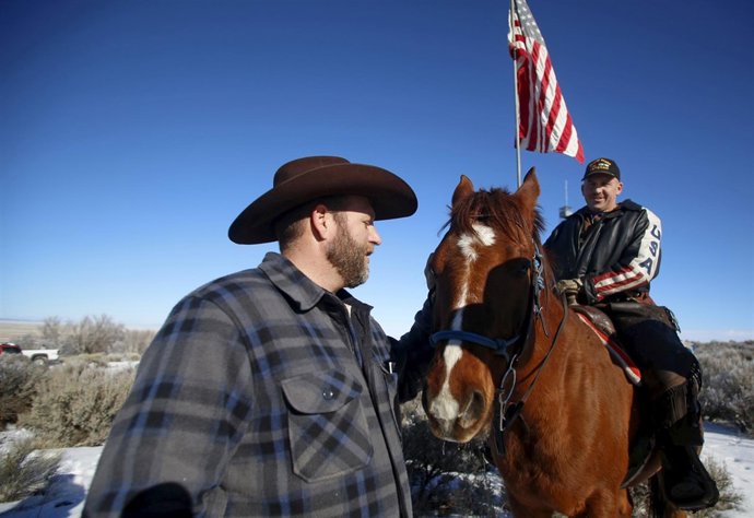  Ammon Bundy en Malheur, Oregón