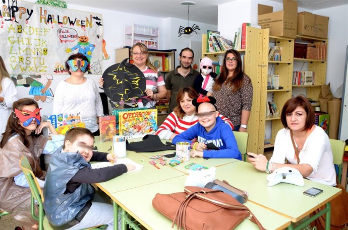 Fiesta de Halloween en en Matrno-Infantil de Jaén