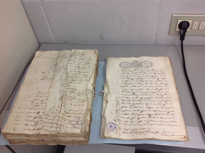 Manual notarial restaurado por la Conselleria de Cultura