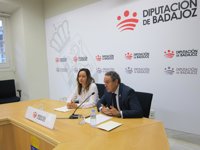 Diputación de Badajoz y Futuex trabajarán en favor de los discapacitados intelectuales