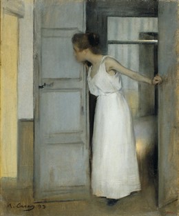 Ramon Casas, Estudi d'estiu o Primero pasarás sobre mi cadáver, 1893