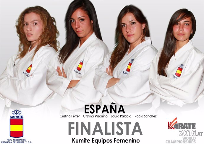 Equipo español de kárate femenino