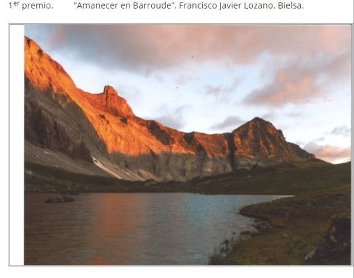 Premios pintura y fotografía del Túnel de Bielsa