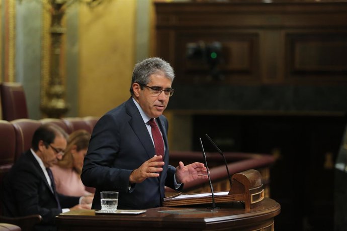 Francesc Homs en el debate de investidura 