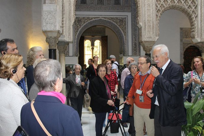 Actividad de acercamiento del Real Alcázar de Sevilla