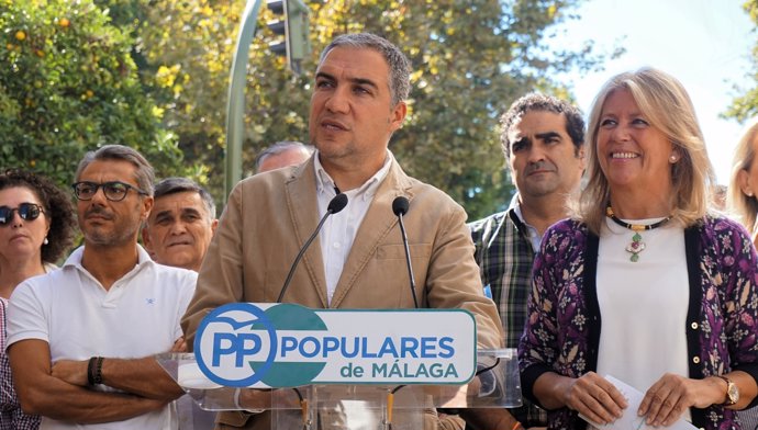 El portavoz del PP-A, Elías Bendodo, en Marbella