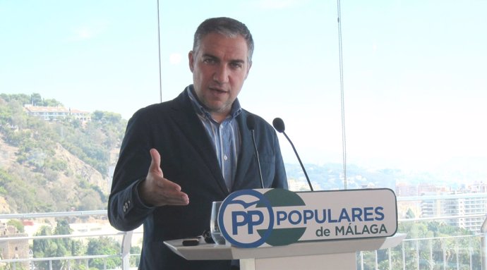 Elías Bendodo, portavoz PP-A