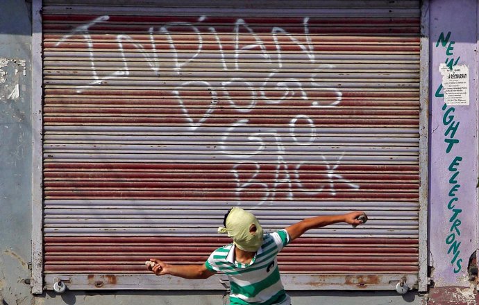Disturbios en la Cachemira india