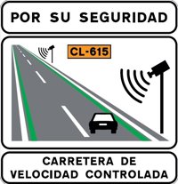 Dos carreteras de Palencia tendrán controles intensivos de velocidad