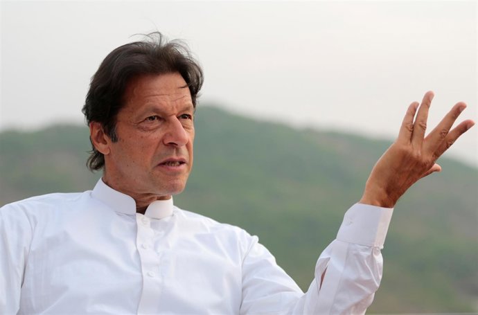 El líder del partido paquistaní PTI, Imran Jan