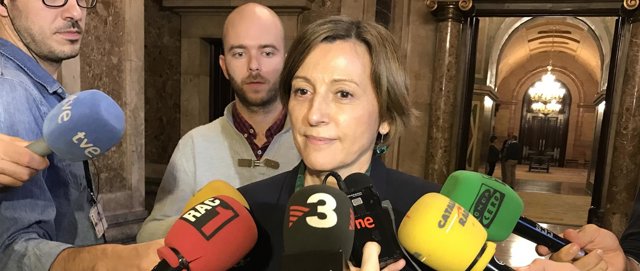 La presidenta del Parlament, Carme Forcadell