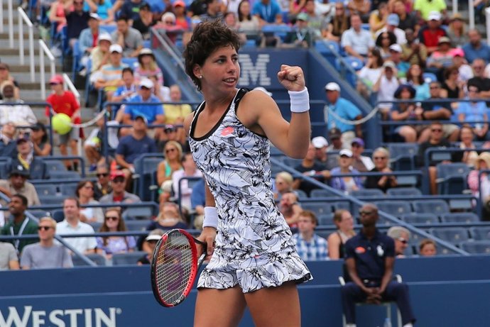 Carla Suárez gana en tercera ronda en el US Open 2016