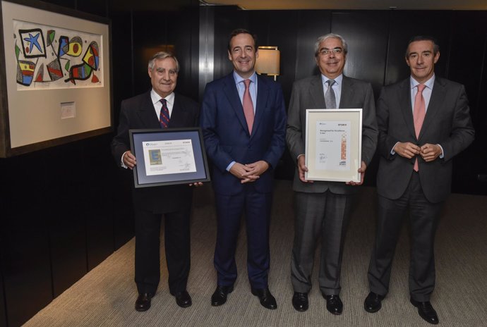 CaixaBank recibe el Sello de Excelencia Europea EFQM 500+