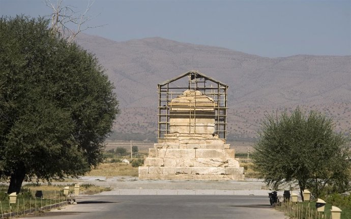 La tumba del rey persa Ciro 'el Grande'.