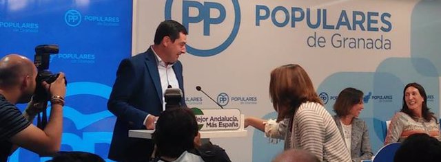 Comité Ejecutivo Regional del PP andaluz celebrado en Granada