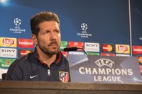 Simeone: "Tendremos que salir con mucha intensidad"