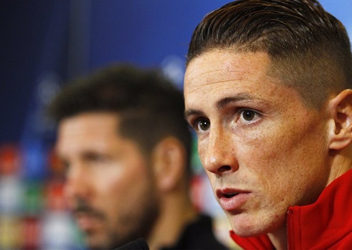 Fernando Torres en rueda de prensa