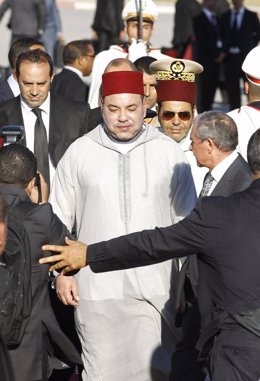 El rey de Marruecos, Mohamed VI