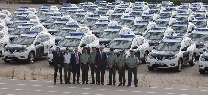 La Guardia Civil adquiere 838 vehículos nuevos en 2016