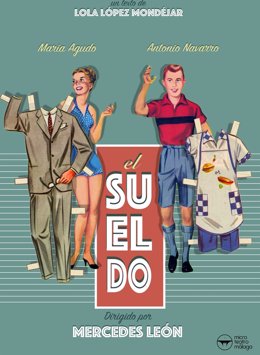 Cartel el Sueldo que se representa en Microteatro Málaga 