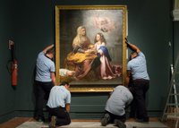 Llegan a Sevilla las primeras obras de Velázquez y Murillo para una muestra conjunta