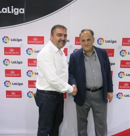 Roger Diniz y Javier Tebas