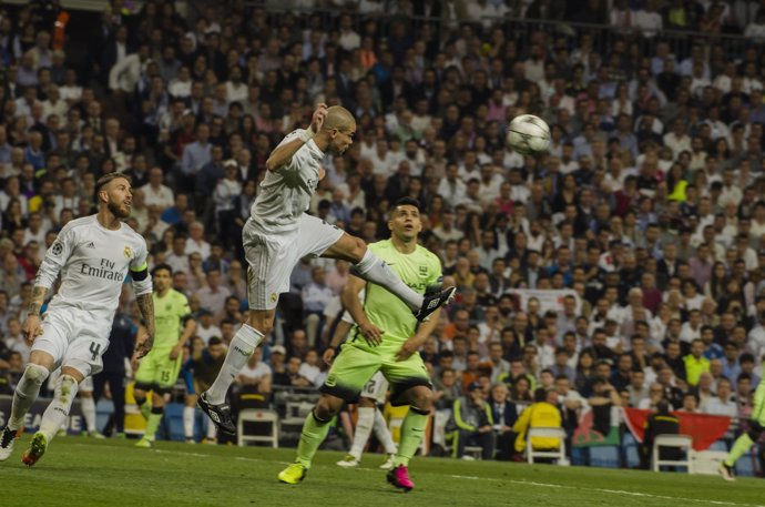 Pepe en el Real Madrid - Manchester City