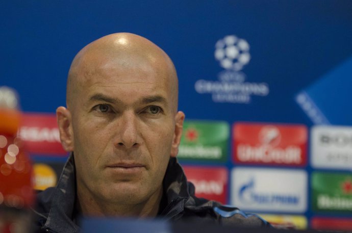 Zidane en rueda de prensa en Champions