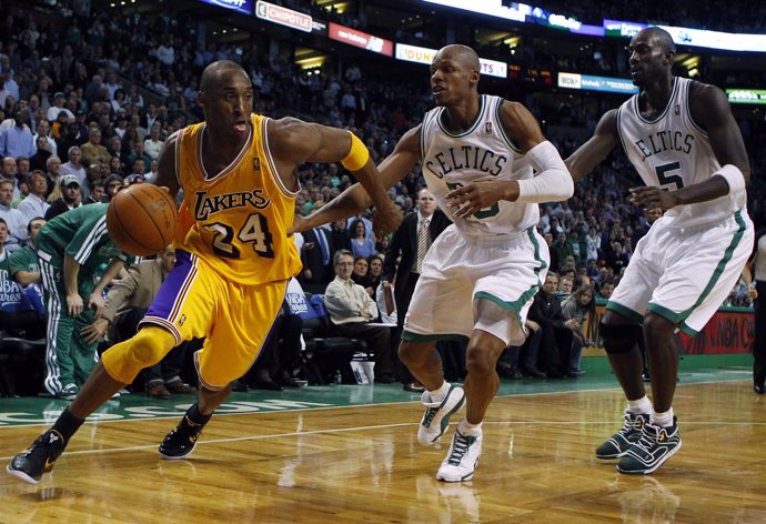 Kobe Bryant LA Lakers Boston Celtics