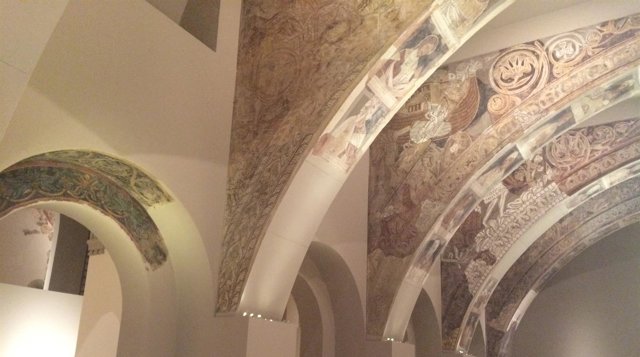Pinturas murales del Monasterio de Sijena en el MNAC