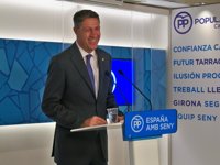 Albiol pide a Puigdemont romper su "bloqueo" yendo a la reunión de presidentes autonómicos