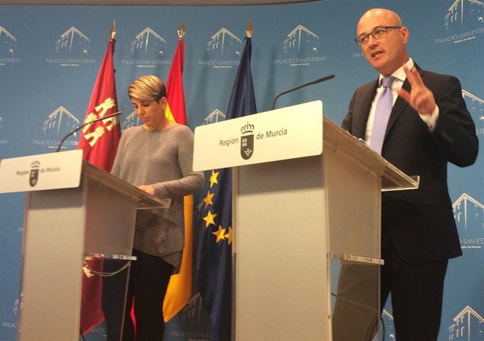 Juan Hernández, durante la rueda de prensa posterior al Consejo de Gobierno